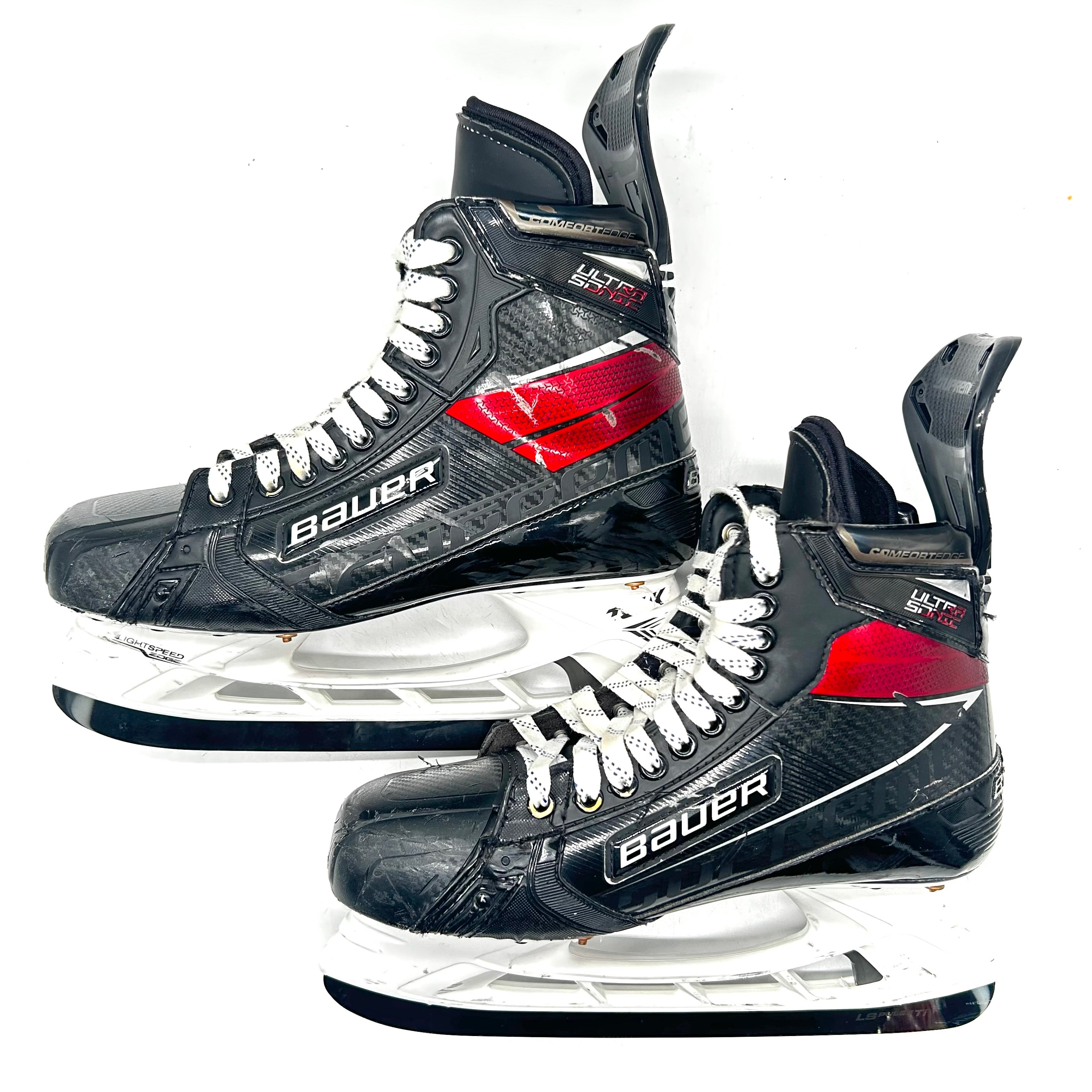 Bauer Supreme Ultrasonic - Patins NHL Pro Stock d'occasion - Jordan Staal - Taille 10.75E